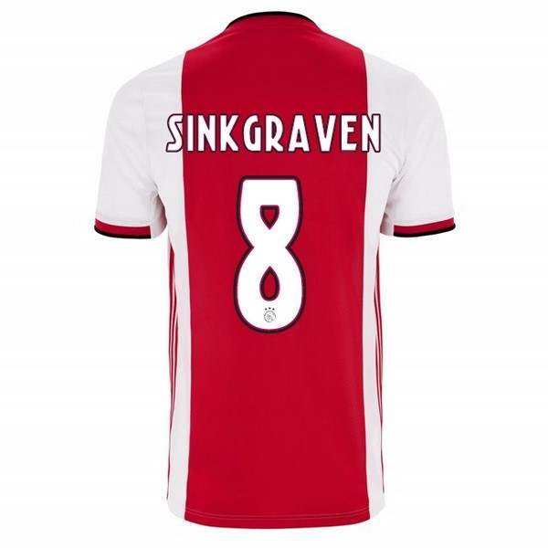 Camiseta Ajax Replica Primera Ropa Sinkgraven 2019/20 Rojo